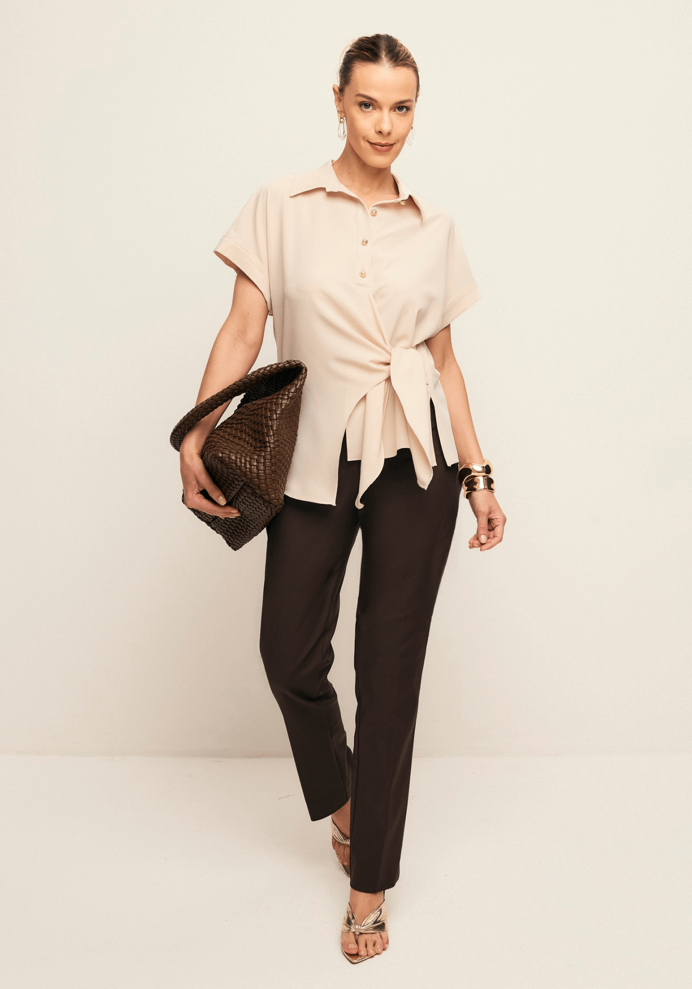 04 calca alfaiataria new barcelona marrom