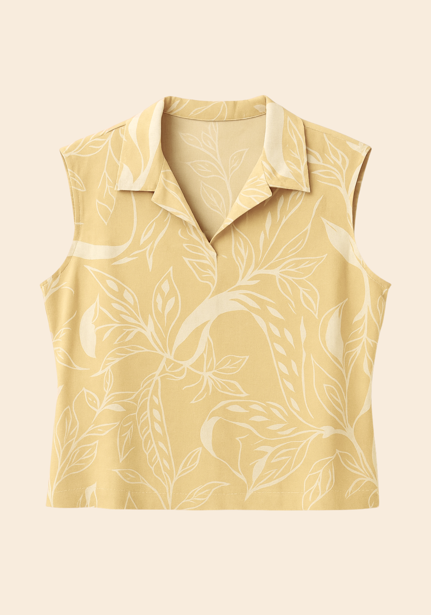 04 regata de malha ramada bege