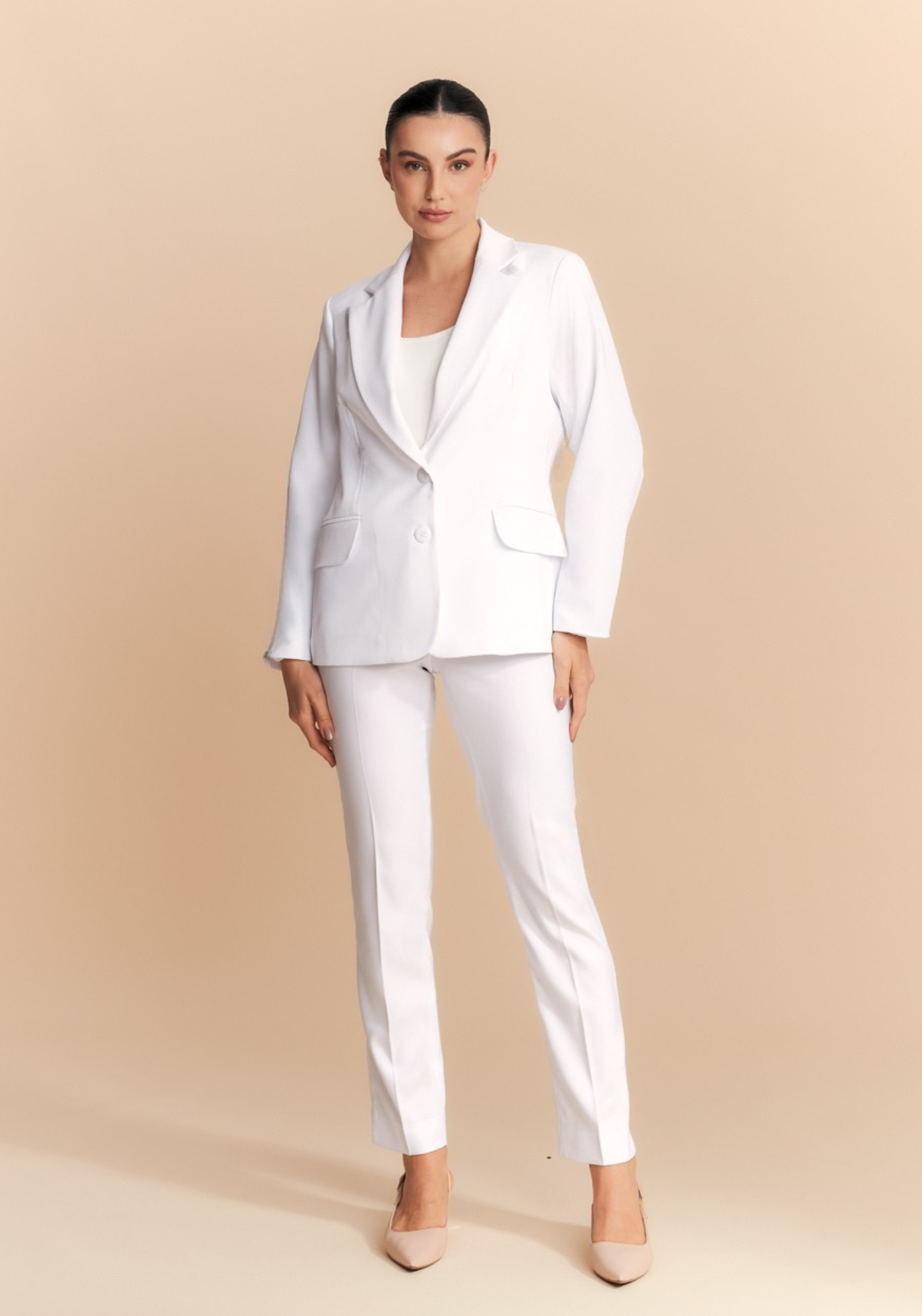 01 blazer alfaiataria branco