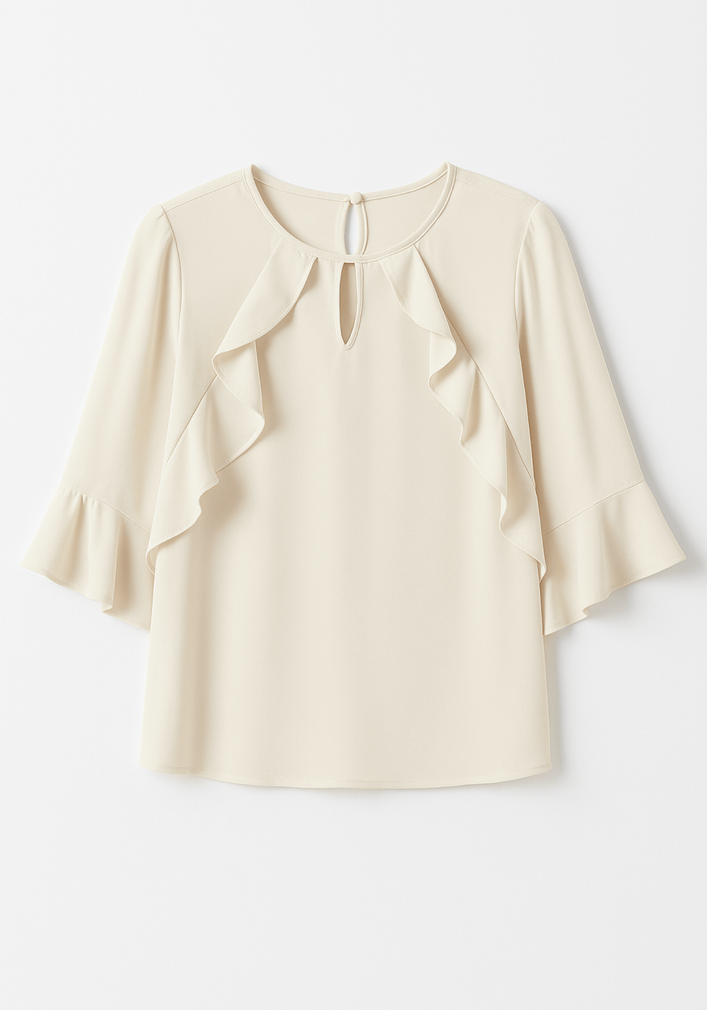 03 blusa pluma babado amarelo