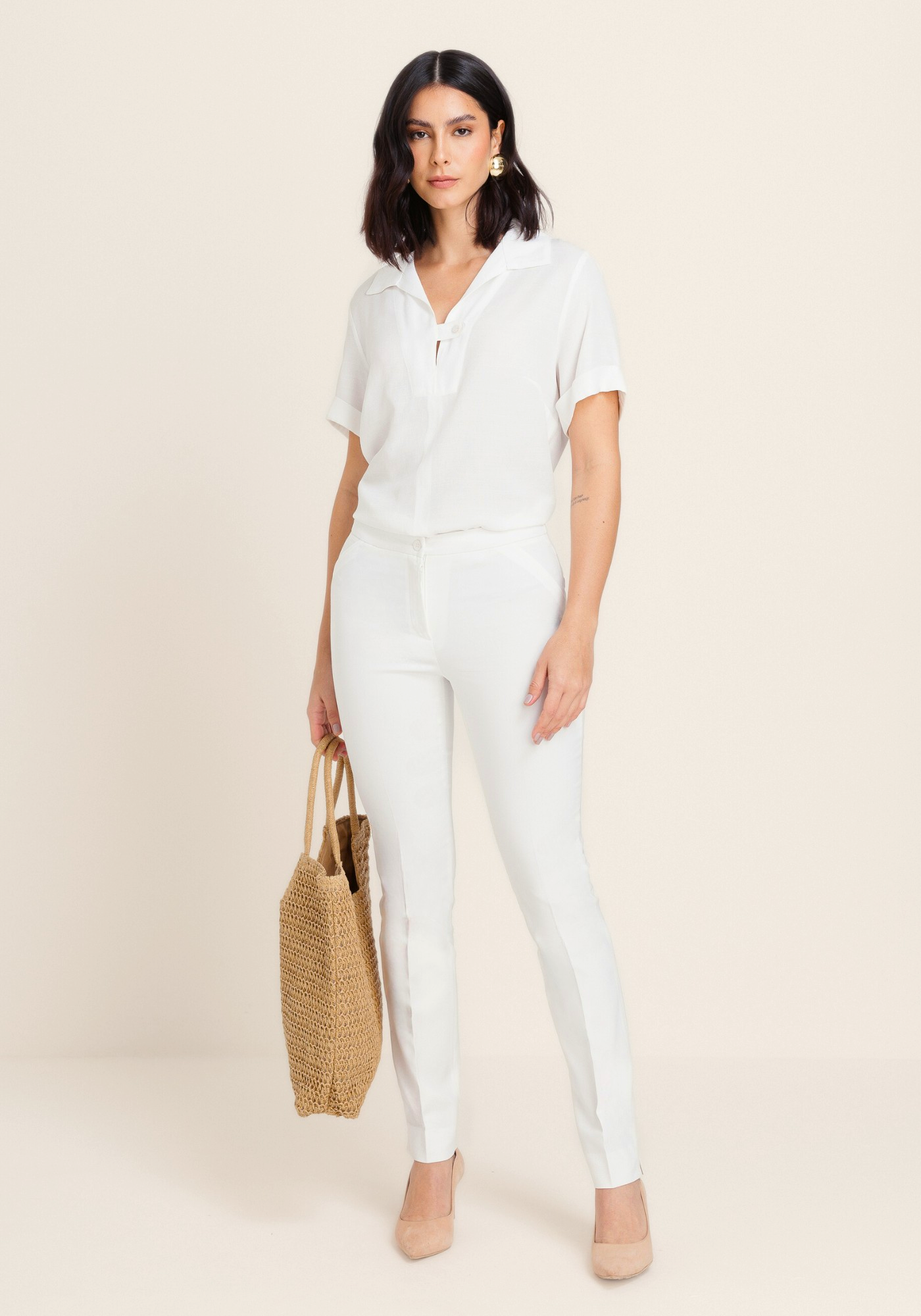 11 calca alfaiataria reta barcelona branco