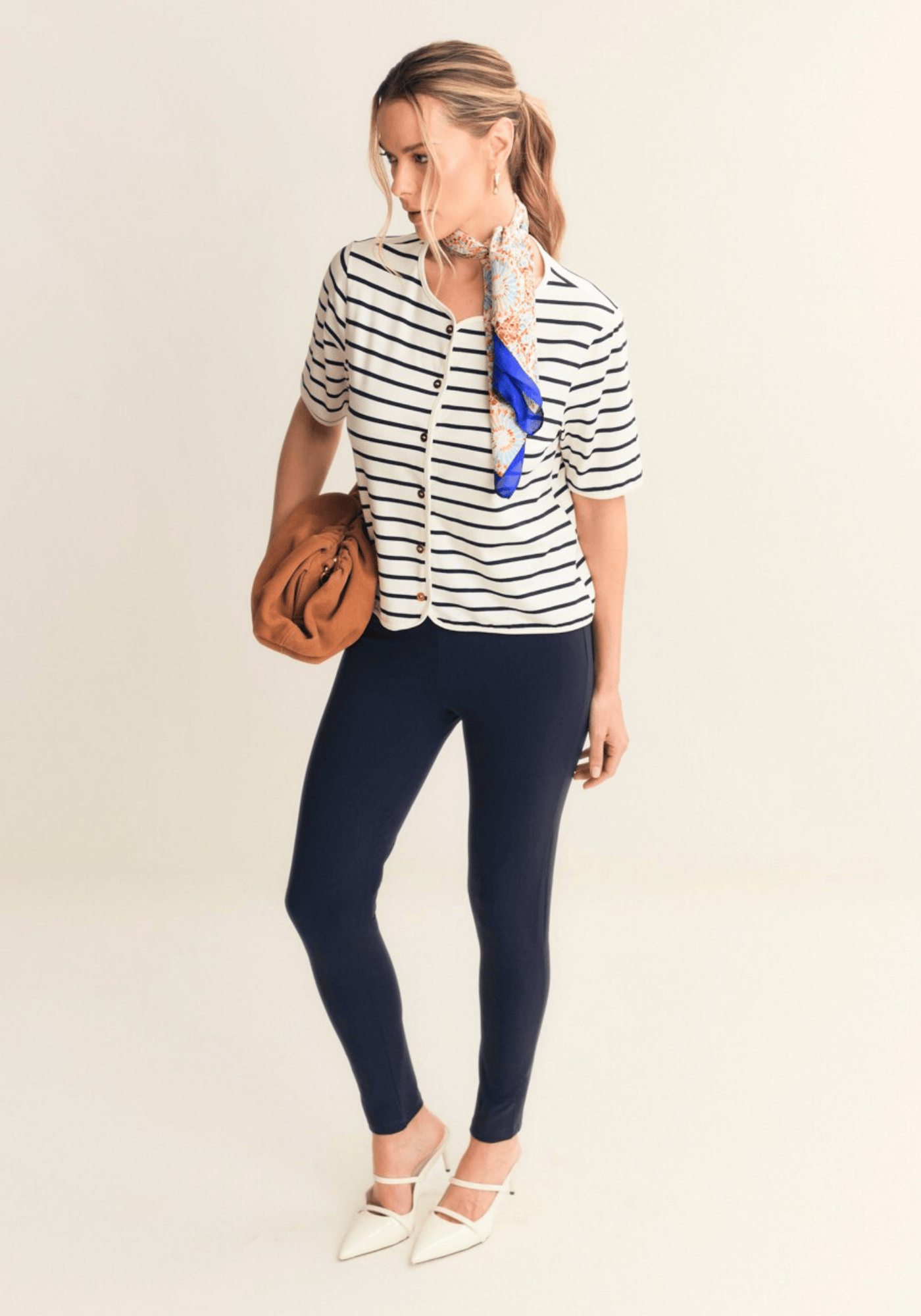 03 calca legging confort marinho