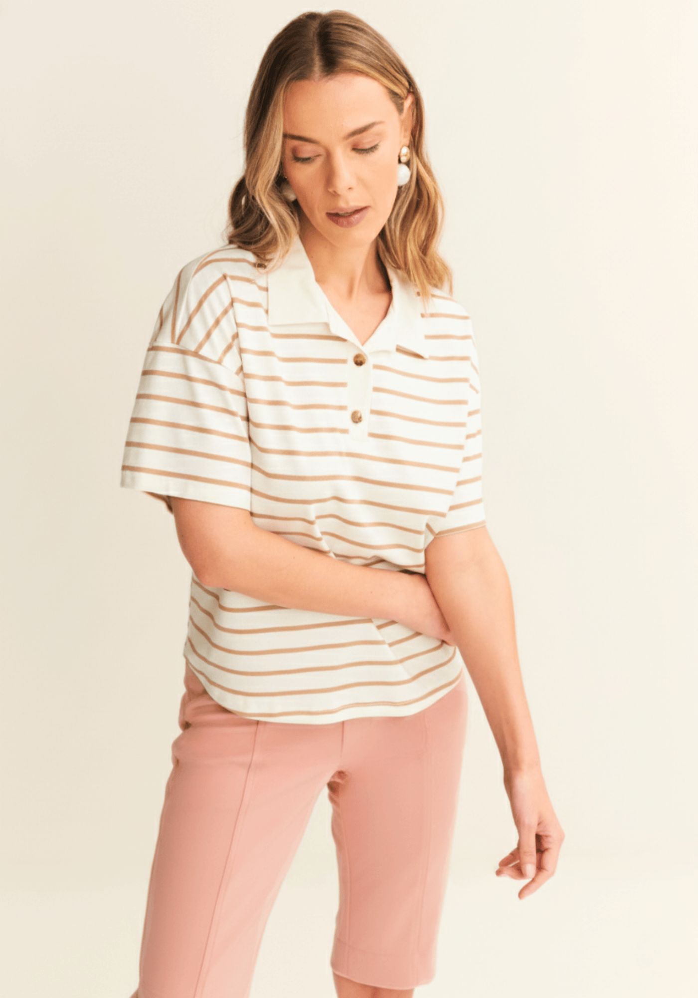 02 bermuda montaria tec elastico rose