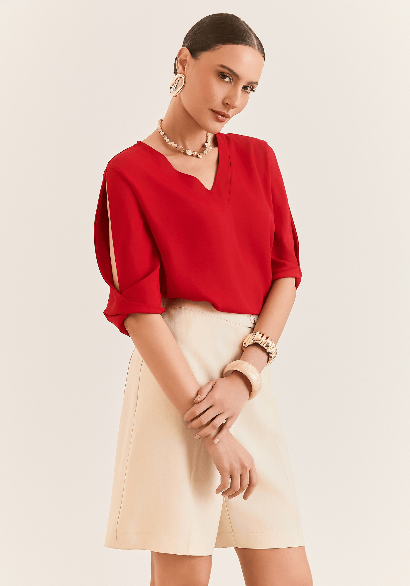 04 blusa manga torcida tory vermelha