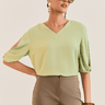 06 blusa manga torcida tory verde