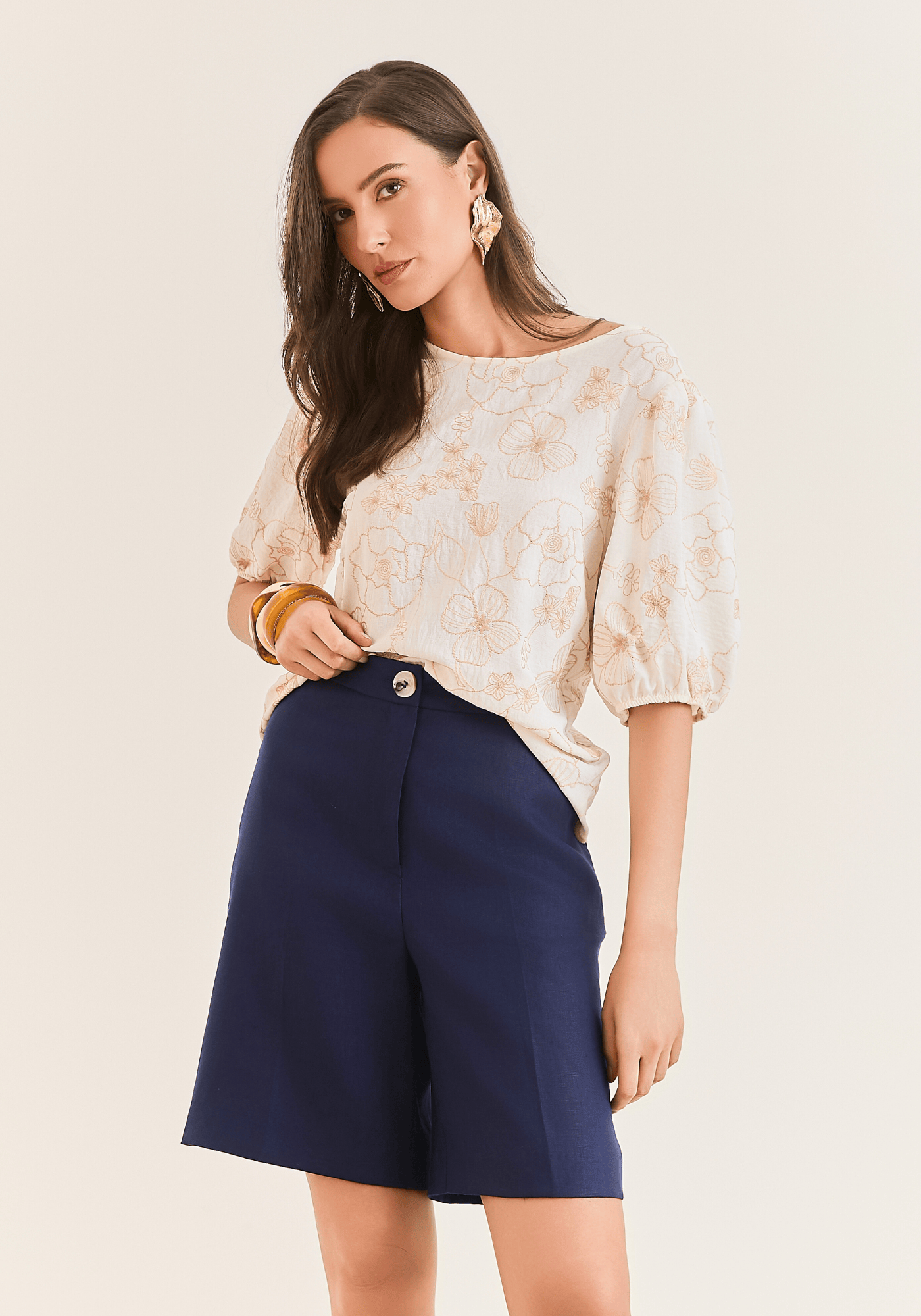 04 bermuda linho 100 marinho