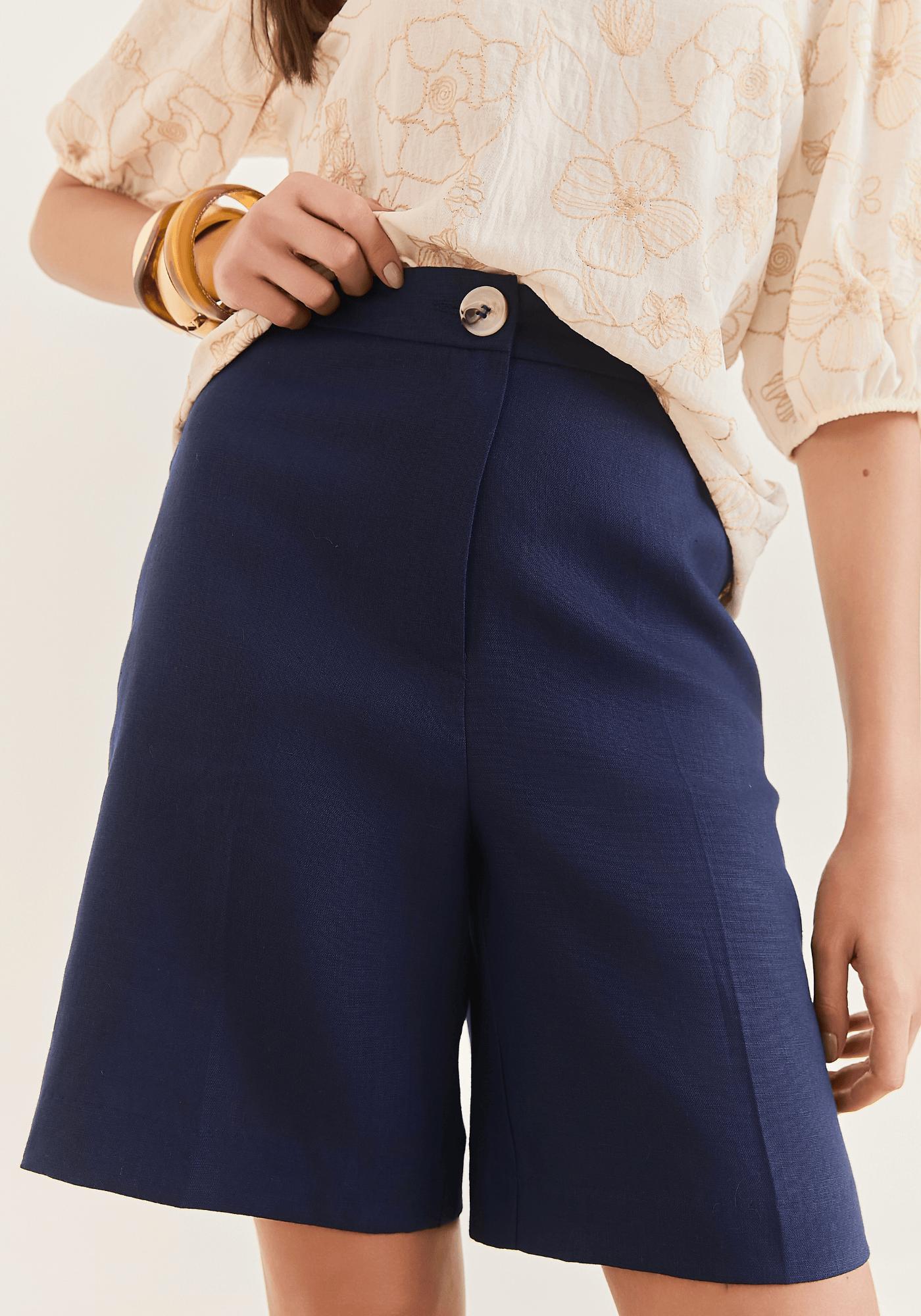 05 bermuda linho 100 marinho