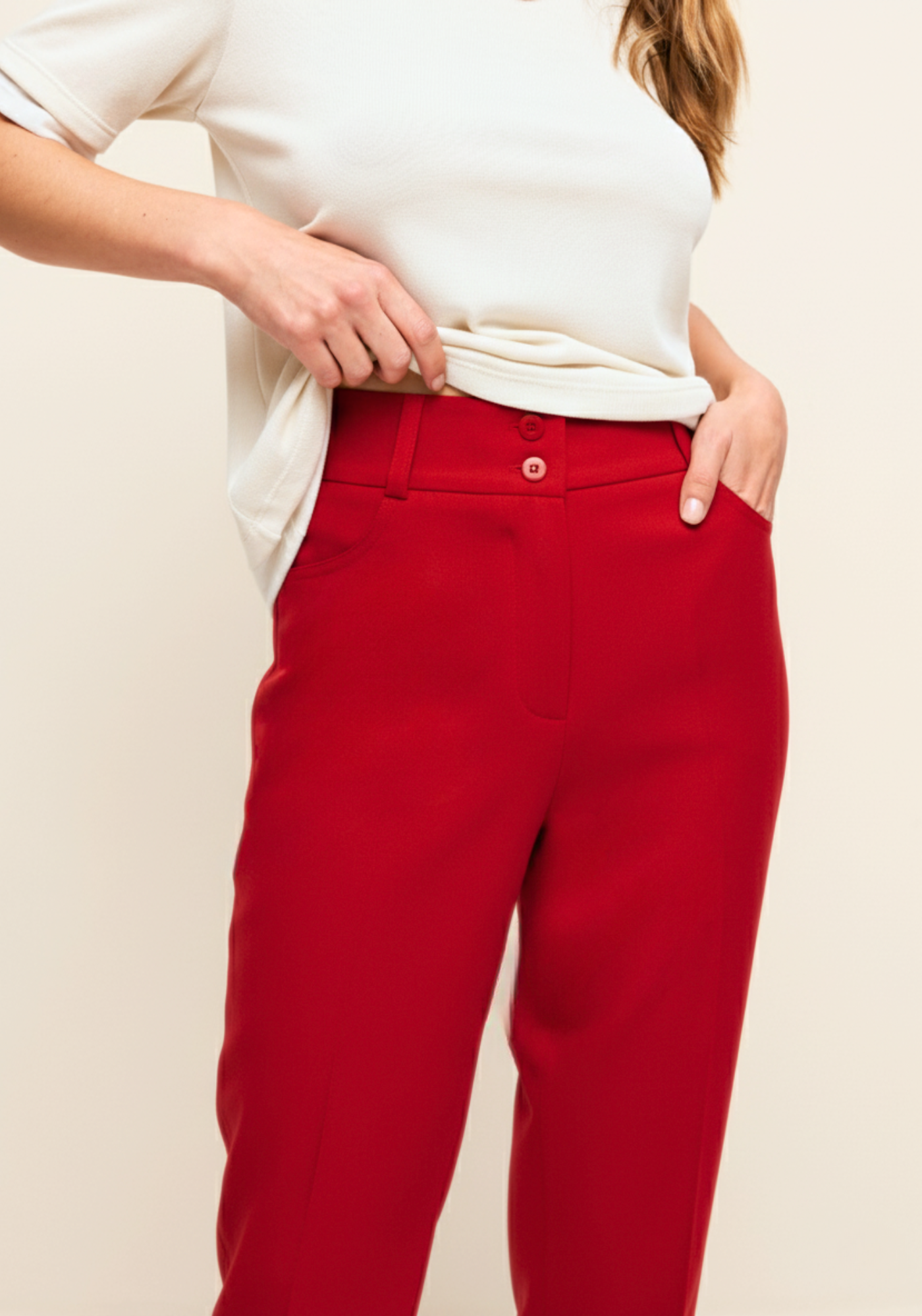 04 calca cigarrete cartagena rebite vermelho