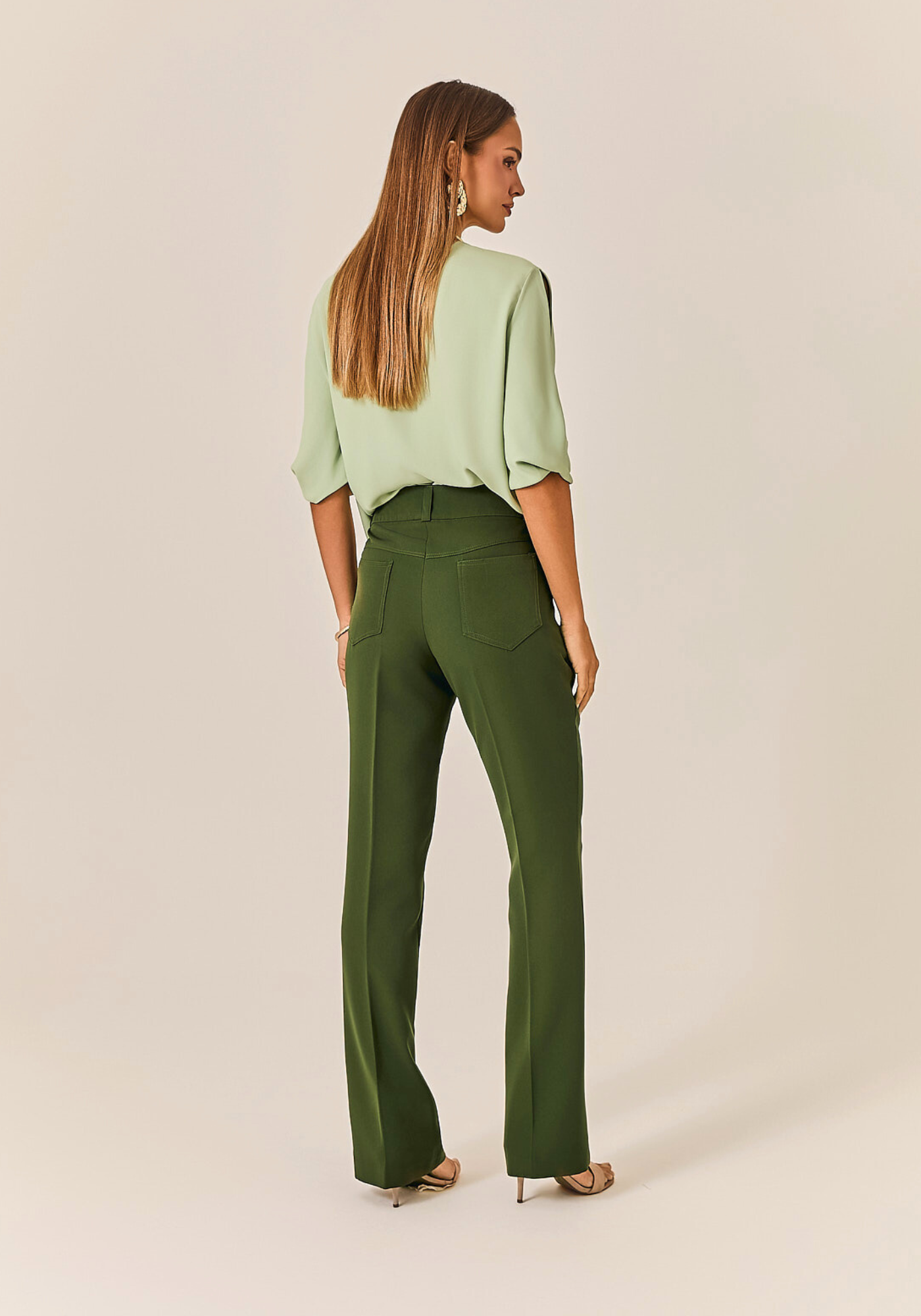 01 calca semi flare avila militar